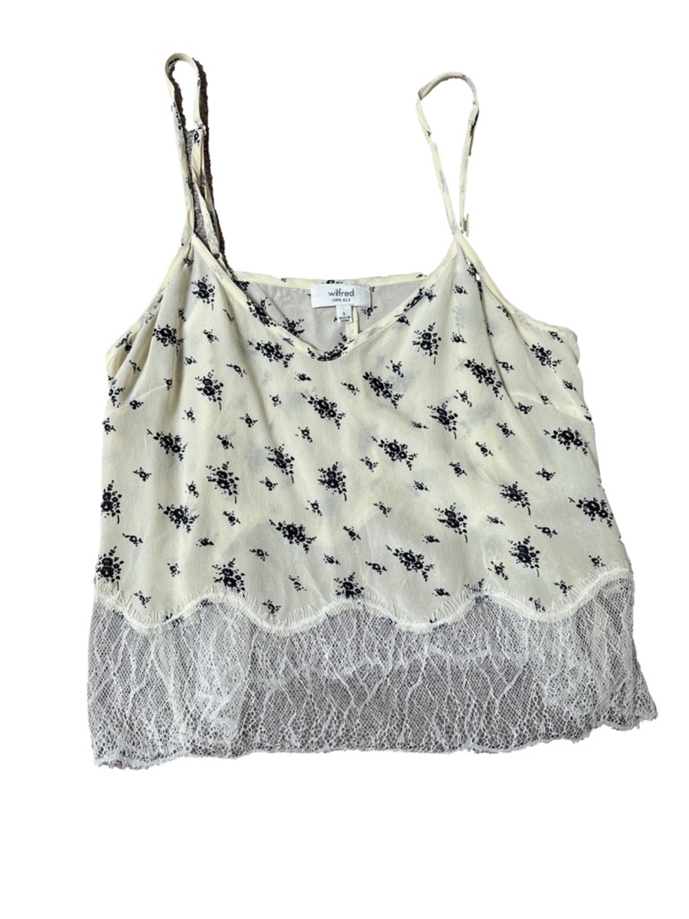 Aritzia Wilfred Chimere Camisole 100% Silk Size s - Picture 1 of 7